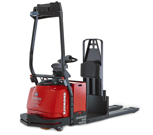 Automated forklift, Raymond Courier,  Automated Pallet Truck
