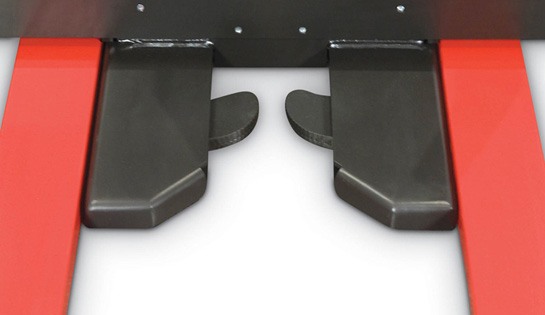 Abrazadera de paleta con bloqueo automático