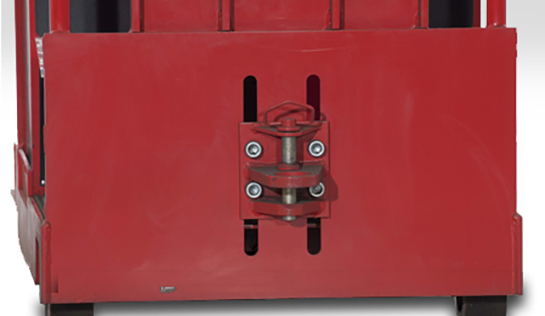 Enganche con pasador y horquilla