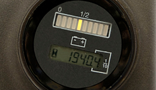 Indicador de descarga de la batería