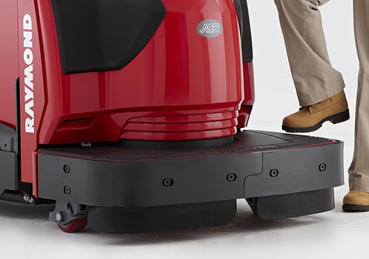 Plataforma espaciosa