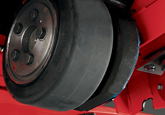 Acceso a llantas de manejo