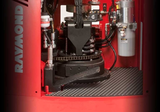 Cómodo acceso a los neumáticos de conducción