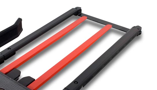 Varias longitudes de horquilla