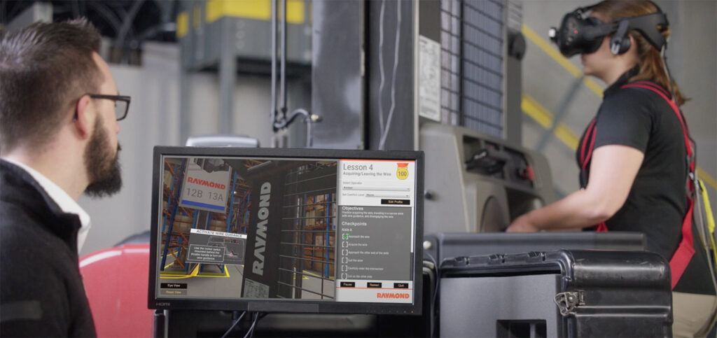 Capacitación con realidad virtual: una solución eficiente para formar operadores de montacargas